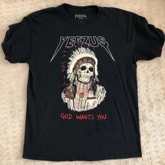 authentic yeezus tour merch
